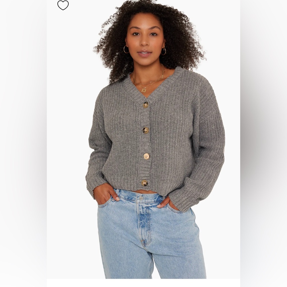 Set Active CHUNKYRIBKNIT
BOXY CARDIGAN
size Medium Color Ash